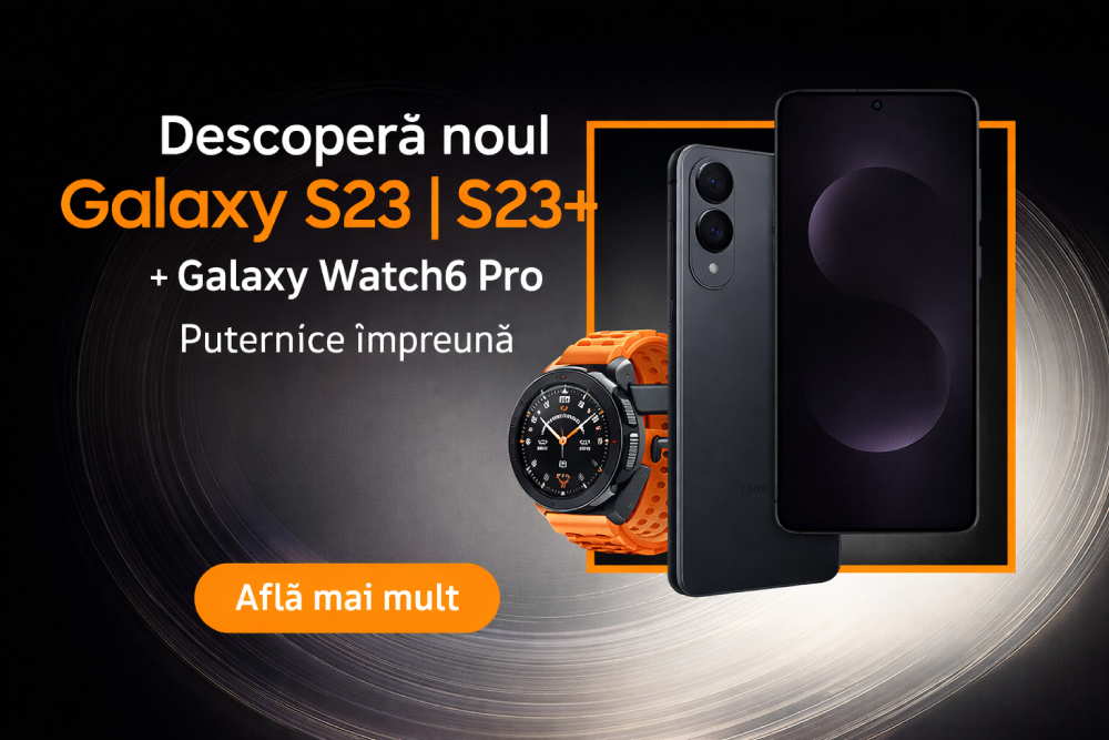 Câștigă Samsung Galaxy S25 Edge sau Galaxy Watch Ultra cu Orange!