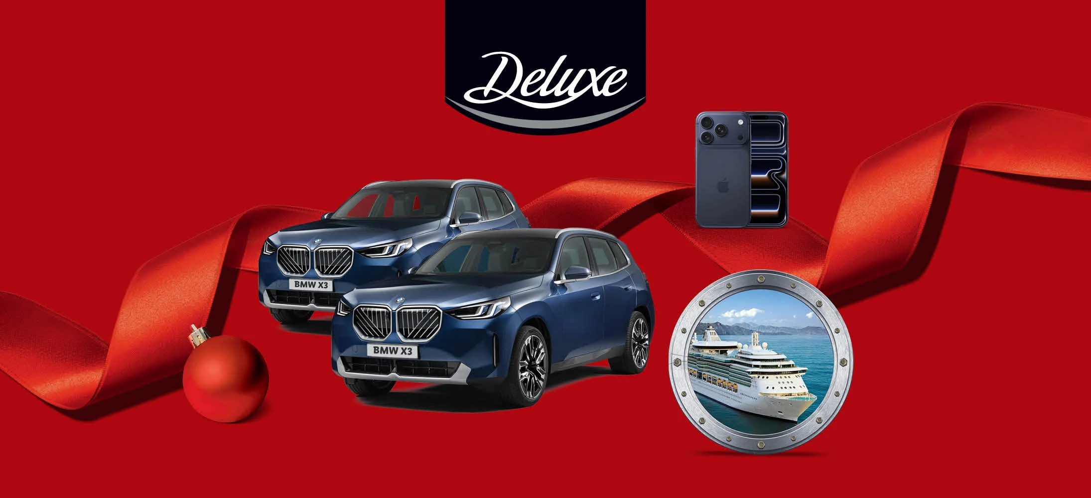 Concurs: Castiga 2 masini BMW X3 20 xDrive, 5 croaziere pe Marea Mediterana si 10 telefoane mobile Apple iPhone 17 Pro Max!