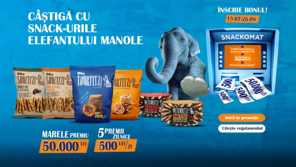 Concurs: Câștigă 50.000 de lei sau alte premii în bani în valoare de 500 de lei fiecare!