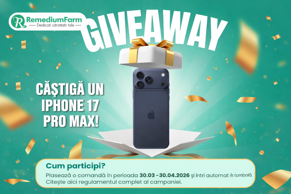 Concurs: Câștigă un iPhone 17 Pro Max 256GB 5G!