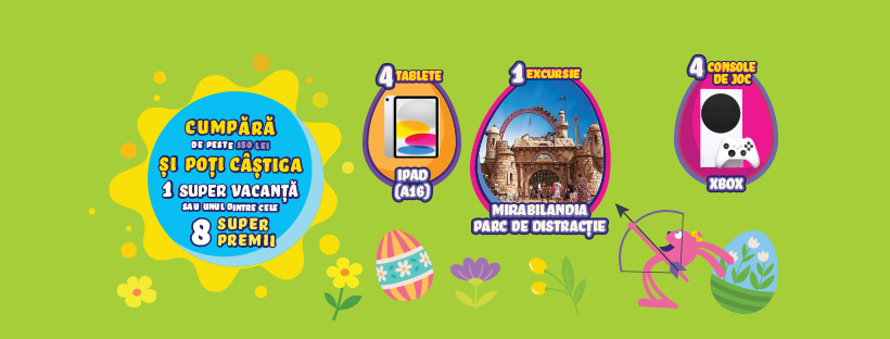 Concurs: Câștigă vacanță la Mirabilandia + premii Noriel!